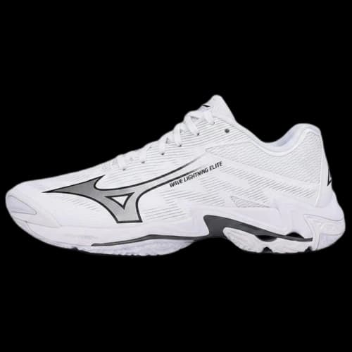 Mizuno Wave Lightning Volleyball Shoes Unisex Low Top White/Gray
