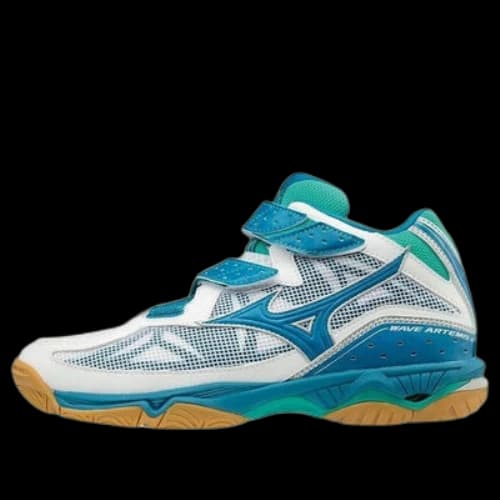 Mizuno Wave Artemis 4 Mid 'White Green Blue' (Women's)