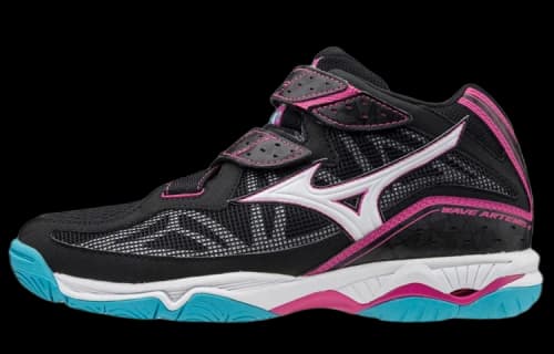Mizuno Wave Artemis 4 MID 'Black White Blue' (Women's)