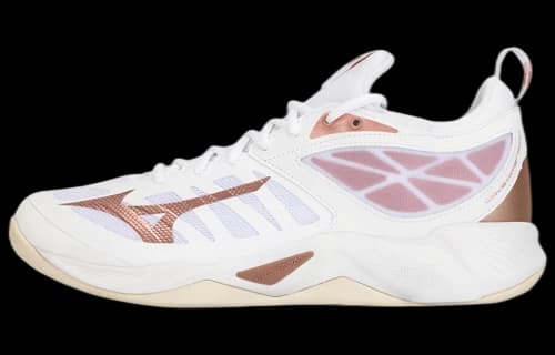 Mizuno Wave Dimension 'White Rose Gold' (Women's)