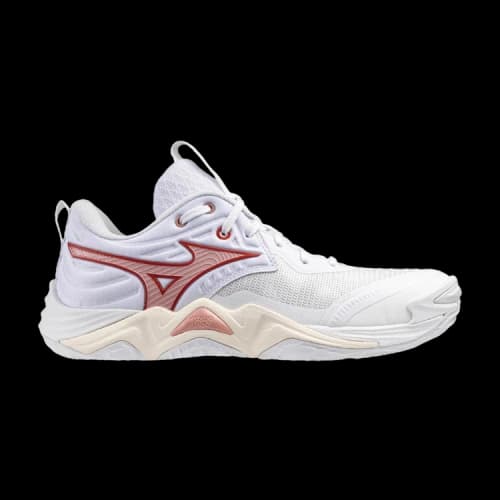 Mizuno WAVE MOMENTUM ELITE Support Volleyball Shoes Women's White Red