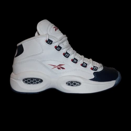 Reebok Question Mid GS 'White Pearlized Navy'