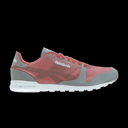Reebok Classic Leather Clean Ultralite Pkbl Red/ White