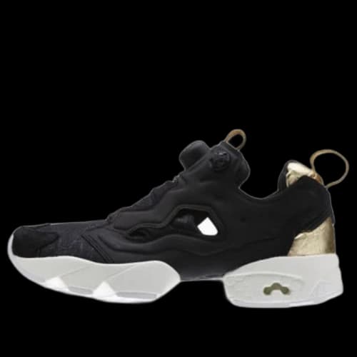Reebok Instapump fury Sports Casual Shoes 'Black Gold White' (Women's)