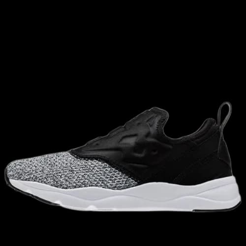 Reebok Furylite Slip-On Lux 'Black Grey'