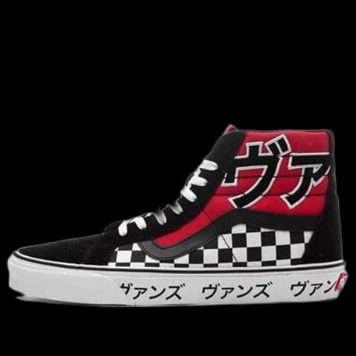 Vans SK8-Hi Reissue Japanese Type 'Black White Red'