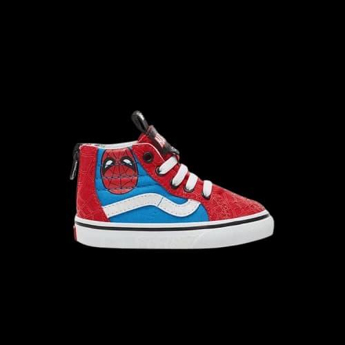 Vans Marvel x SK8-Hi Zip Toddler 'Spiderman'