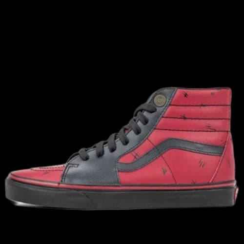 Vans SK8-Hi Marvel Deadpool 'Black Red'