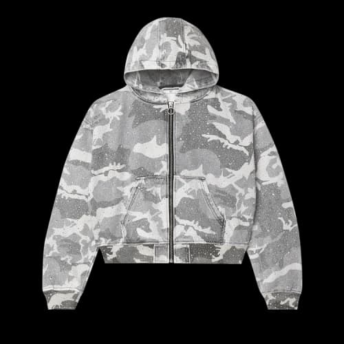 Vale Forever Winter Crystal Camo Work Jacket 'Washed/White/Camo'