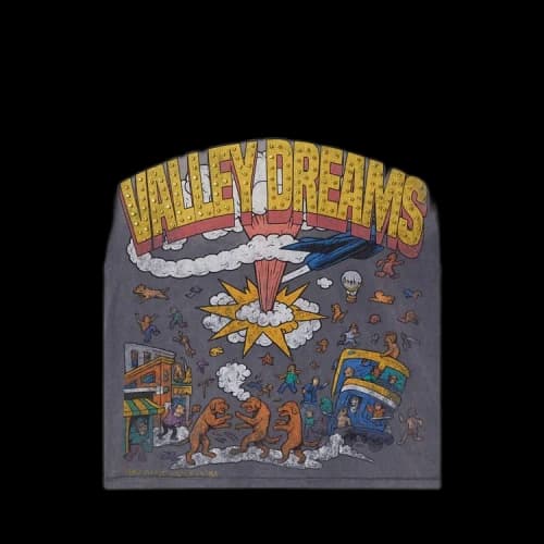 Vale Forever Faded Chaos Bling Tee 'Gray'