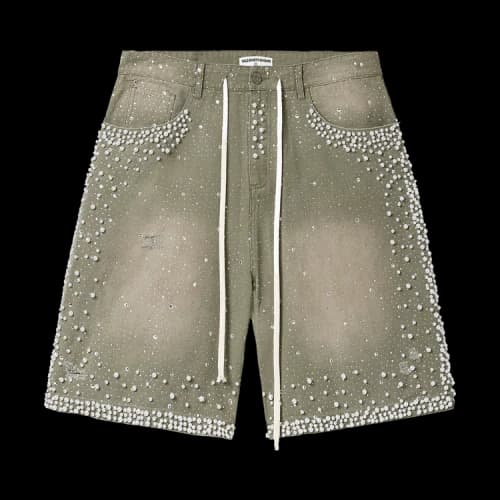 Vale Forever Rainforest Jorts 'Seafoam'