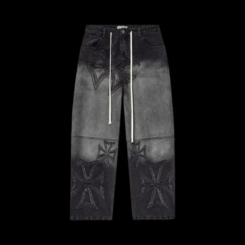 Vale Forever Motocroxxx Pants 'Rinsed Black'