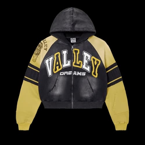 Vale Forever Lethal Zip Up 'Black/Yellow'