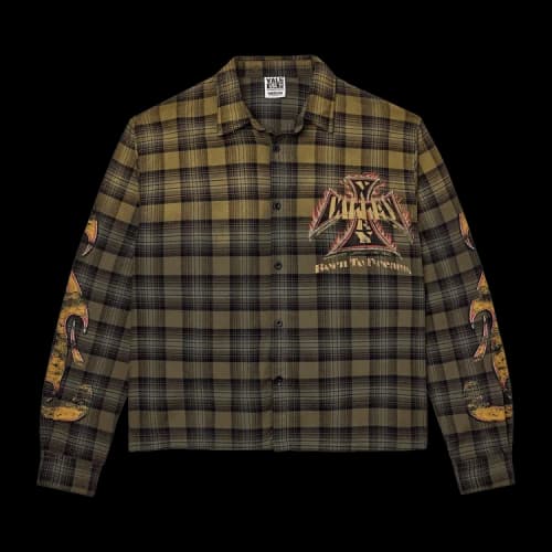 Vale Forever Reborn Flannel 'Green'