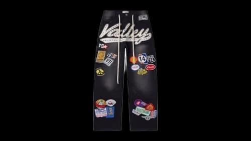 Vale Forever 1980's Painters Pant Black