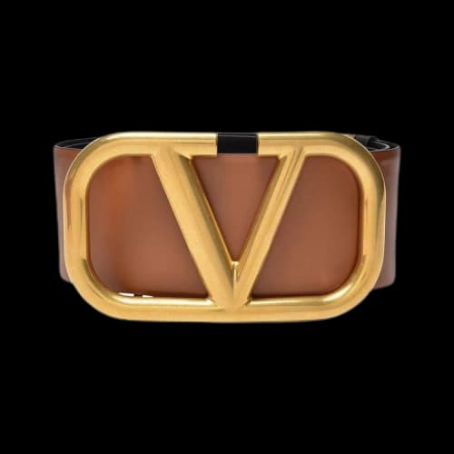 Valentino Rockstud Belt 'Brown'