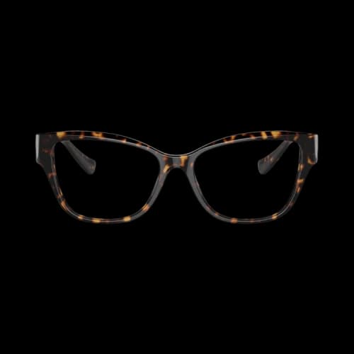 Versace Rectangle Glasses 'Havana'