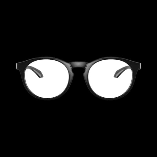 Versace Round Glasses 'Black'