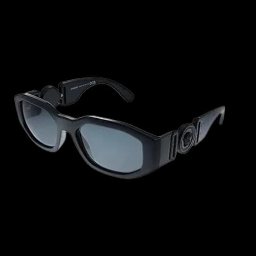 Versace Maxi Medusa Biggie Sunglasses Black/Dark Grey (VE4361-536087-53 53)