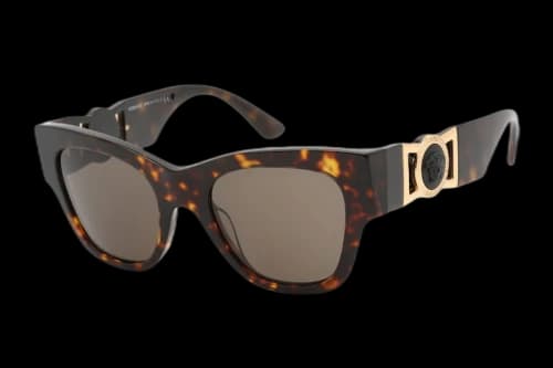 Versace Cat Eye Sunglasses Havana/Brown (VE4415U-108/3 52)