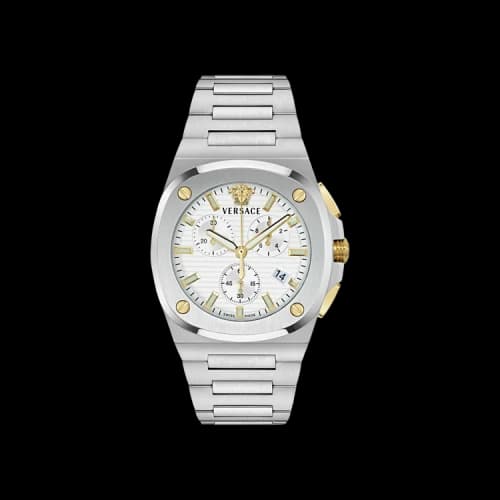 Versace Tolomeo Chrono Bracelet Watch 'Stainless Steel'