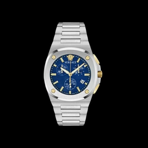 Versace Tolomeo Chrono Bracelet Watch 'Stainless Steel'