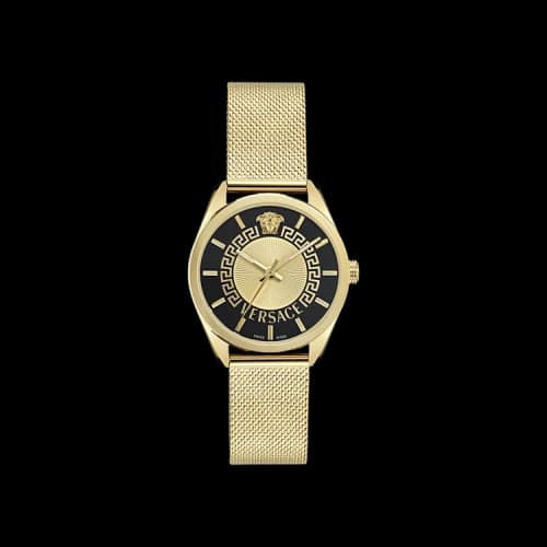 Versace New V Circle Bracelet Watch 'Gold'
