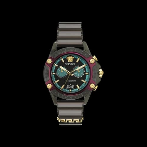 Versace Icon Active Chronograph Watch 'Black'