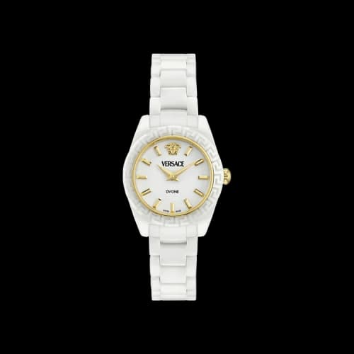 Versace DV One Mini Ceramic Watch 'White'