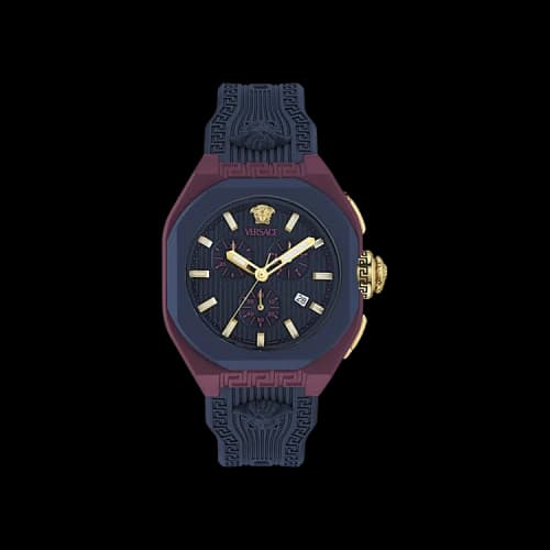 Versace V Legend Ecoceramic Chronograph Watch 'Red'