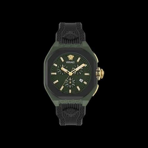 Versace V Legend Ecoceramic Chronograph Watch 'Green'