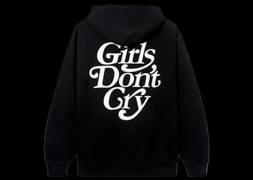 Girls Don't Cry GDC Logo Hoodie Black