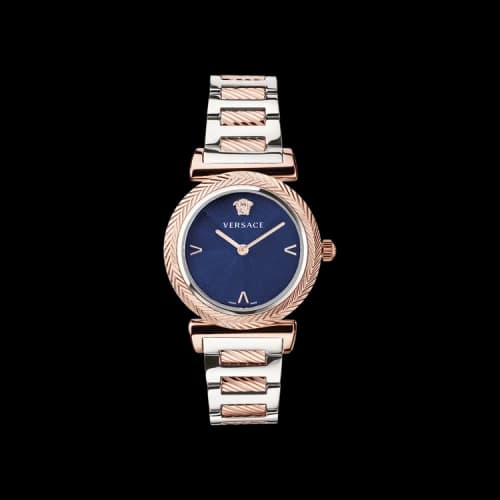 Versace V-Motif Bracelet Watch 'Rose Gold'