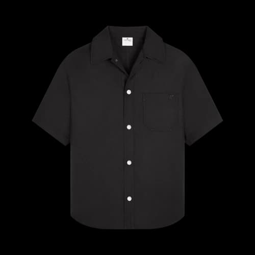 Courrèges Skate Retro Twill Shirt 'Black'