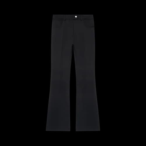 Courrèges Signature 70's Will Bootcut Pants 'Black'