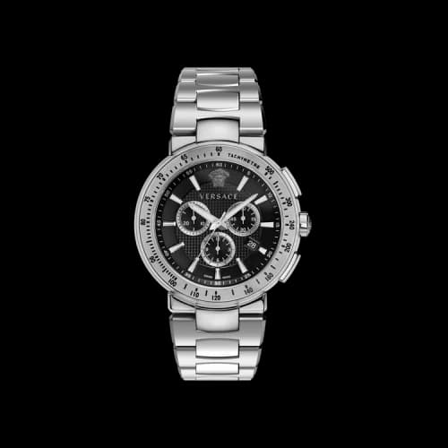 Versace Mystique Chrono Bracelet Watch 'Stainless Steel'