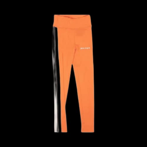 Palm Angels Logo Track Leggings 'Orange'