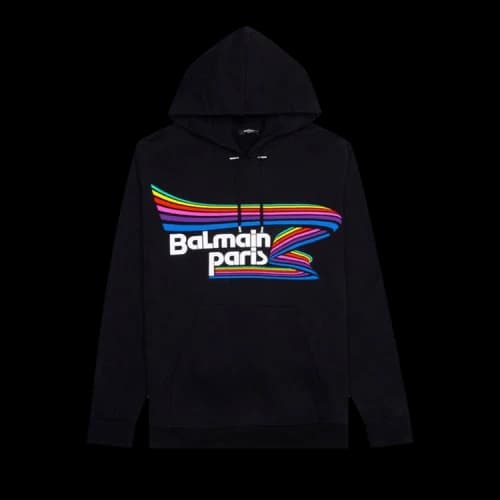 Balmain Oversized Hoodie 'Black'
