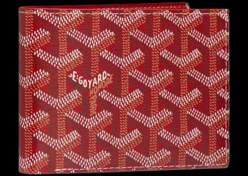 Goyard Victoire Wallet Red