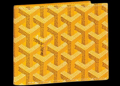 Goyard Victoire Wallet Yellow