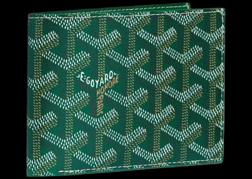 Goyard Victoire Wallet Green