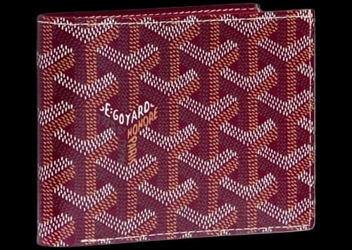 Goyard Victoire Wallet Bordeaux
