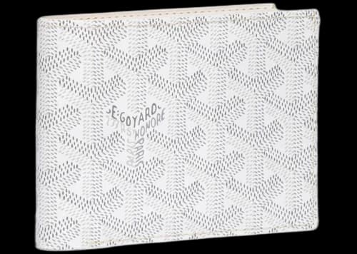 Goyard Victoire Wallet White