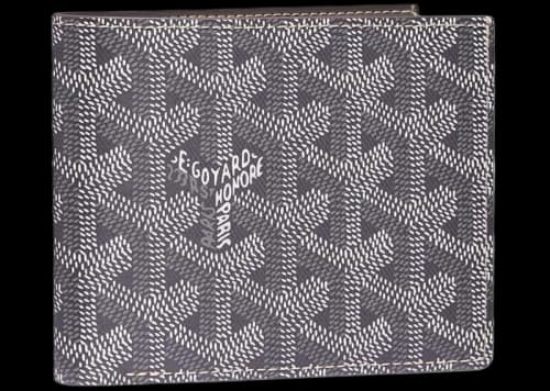 Goyard Victoire Wallet Grey