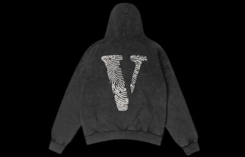 VLONE Finger Print Logo 'Washed Grey'
