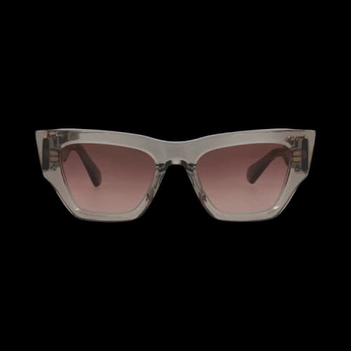 Valentino Sunglasses Cat Eye-Frame Acetate Grey Grey Rose (VLS-166C-52)