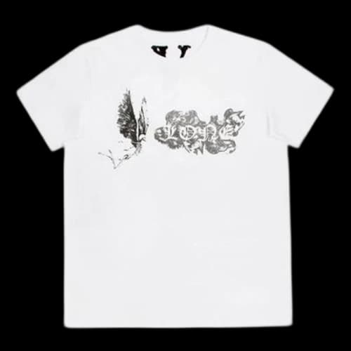 VLONE Smoke Demon Angel Short Sleeve Unisex White