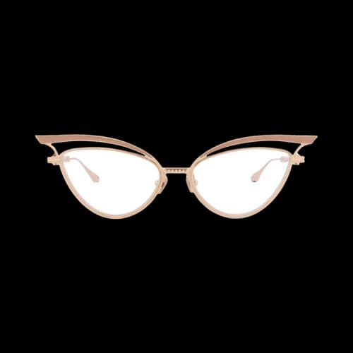 Valentino Optical Frames Cat Eye-Frame Metal Rose Gold Rose Gold Transparent (VLX-118F-55)