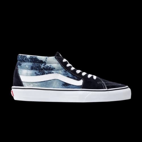 Supreme x Vans Sk8-Mid 'Bleached Denim'