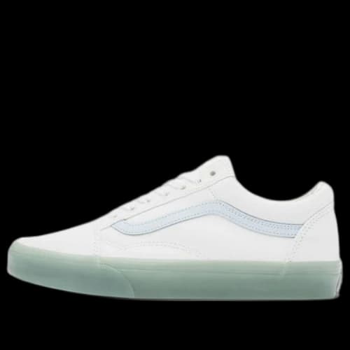 Vans Old Skool Side Stripe Lightweight Wear-Resistant Low Top Casual Skate Shoes Unisex Blue